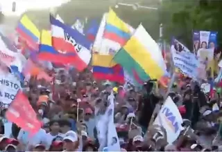 Colombia cierra campaña presidencial con multitudinarios mítines