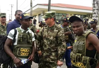 Colombia: guerrilla ELN liberó a ocho cautivos en Chocó