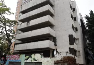 Colombia: el instante en el que el edificio Mónaco de Pablo Escobar es demolido