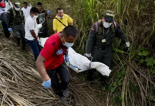 Colombia: mueren dos presuntos guerrilleros de las FARC en bombardeo