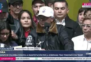 Colombia: Petro lidera manifestaciones por soberanía tras tensiones con EE. UU.