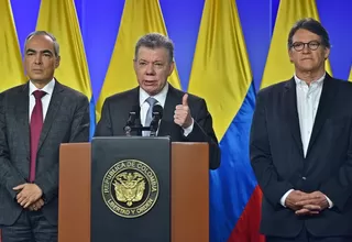 Colombia: Santos anuncia reanudación de diálogos de paz con ELN