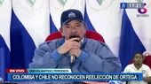 Colombia y Chile no reconocen la reelección de Daniel Ortega en Nicaragua - Noticias de COLOMBIA