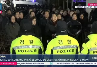 Comienza el juicio de destitución del presidente surcoreano