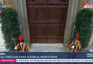 Cónclave inició en el Vaticano para elegir nuevo papa