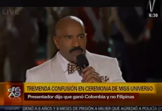 Conductor de Miss Universo: "Fue mi error y tomaré la responsabilidad"