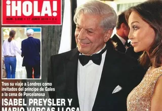 Confirman relación de Mario Vargas Llosa e Isabel Preysler