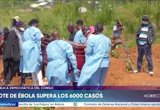 República Democrática del Congo: brote de ébola supera los 6000 casos y deja 2911 muertos