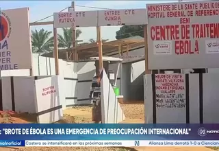 Congo: OMS declara emergencia internacional por brote de ébola