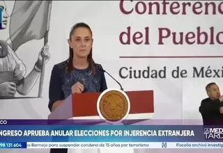 Congreso de México aprueba anular elecciones por injerencia