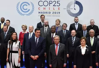 COP25 inició con un llamado de acción contra el cambio climático