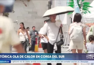 Corea del Sur enfrenta una histórica ola de calor