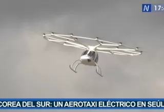 Corea del Sur: Realizan prueba de aerotaxi eléctrico en Seúl