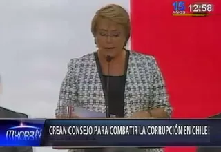 Crean consejo para combatir la corrupción en Chile