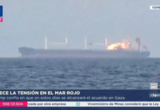 Crisis en el mar Rojo: Hutíes hunden segundo buque en 48 horas
