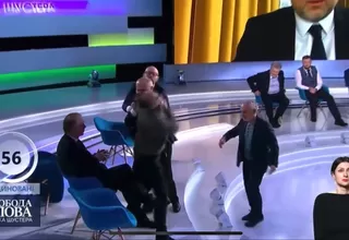 Crisis en Ucrania: debate en TV termina en golpes