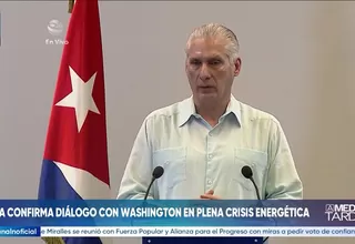 Cuba confirma diálogo con EE. UU. en medio de crisis energética
