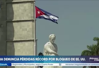 Cuba denuncia pérdidas récord de ocho mil millones de dólares por bloqueo de EE.UU.