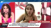 Policía cubana detuvo a la influencer Dina Stars en medio de una entrevista en vivo - Noticias de cubanos