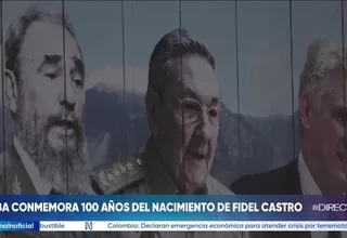 Cuba conmemora 100 años del nacimiento de Fidel Castro