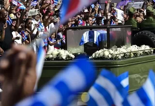 Cenizas de Fidel Castro llegaron a Santiago de Cuba