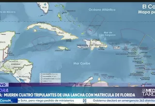 Cuba: Mueren 4 tripulantes de una lancha con matrícula de Florida