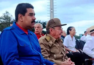 Cuba: Raúl Castro y Nicolás Maduro presidieron desfile del 1 de mayo