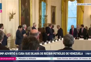 Cuba rechaza advertencias de Trump sobre petróleo venezolano