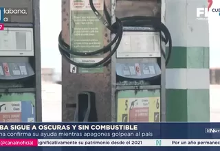 Cuba sufre apagones prolongados, falta de combustible y alimentos