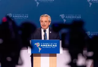 Cumbre de las Américas: Presidente de Argentina critica a Joe Biden