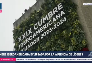 Cumbre Iberoamericana eclipsada por ausencia de líderes