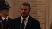 David Beckham se une a la cola para despedir a la reina Isabel II  - Noticias de protocolo-sanitario