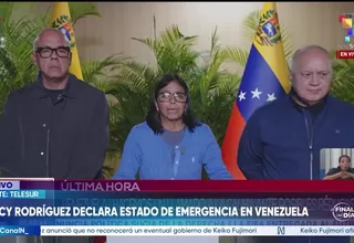 Delcy Rodríguez declaró estado de emergencia en Venezuela tras terremotos