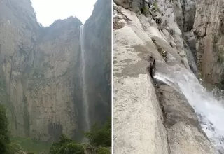 Descubren que cascada más alta de China era falsa