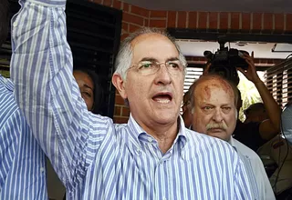 Desde Colombia, Ledezma pide a los venezolanos "no perder ánimo"