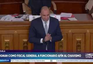 Designan como fiscal general a un funcionario afín al chavismo