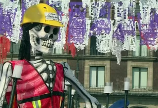 Día de Muertos: México agradece a los rescatistas del terremoto