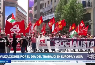 Día del Trabajo: Masivas protestas en Asia y Europa por salarios