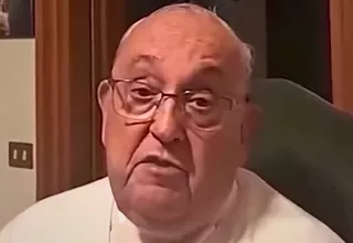 Difunden video inédito del papa Francisco