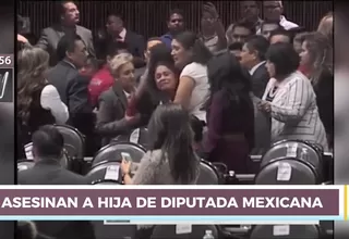 Diputada mexicana se entera en sesión del Congreso que su hija fue asesinada