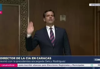 Director de la CIA se reunió con Delcy Rodríguez en Caracas