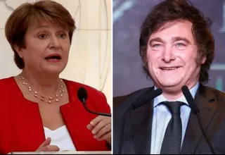 La directora del FMI felicitó a Javier Milei por su victoria en las elecciones argentinas