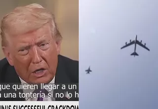 Trump advierte que enviaría segundo portaaviones ante tensión con Irán