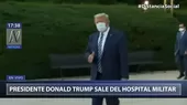 Trump salió del Hospital Militar de EE. UU. - Noticias de militares