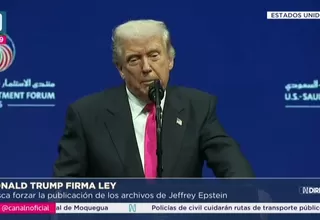 Donald Trump aprueba ley que ordena publicar archivos de Epstein