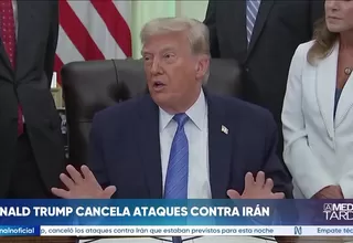Donald Trump canceló los ataques previstos contra Irán