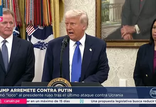 Donald Trump crítica a Putin: “Se ha vuelto completamente loco”