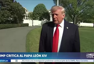 Donald Trump lanza duros ataques contra el papa León XIV