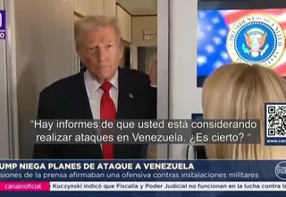 Donald Trump niega que EE.UU. planee ataque militar a Venezuela