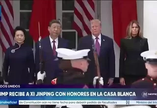 Donald Trump recibió con honores a Xi Jinping para reforzar la cooperación bilateral